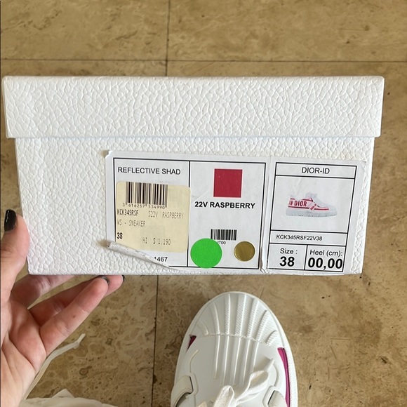 Dior ID ‘Raspberry Gradient’ Sneakers Size 38 - Picture 11 of 13
